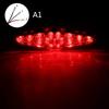 Rodley Michet Motorcycle Tail Light, 15 LED Tail Light, Motorcycle Brake Lamp, Bike