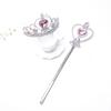 Heart-Shaped Tiara Crown Headband Headwear Kids Toy Hair  Styling Accessories Fashion Accessories