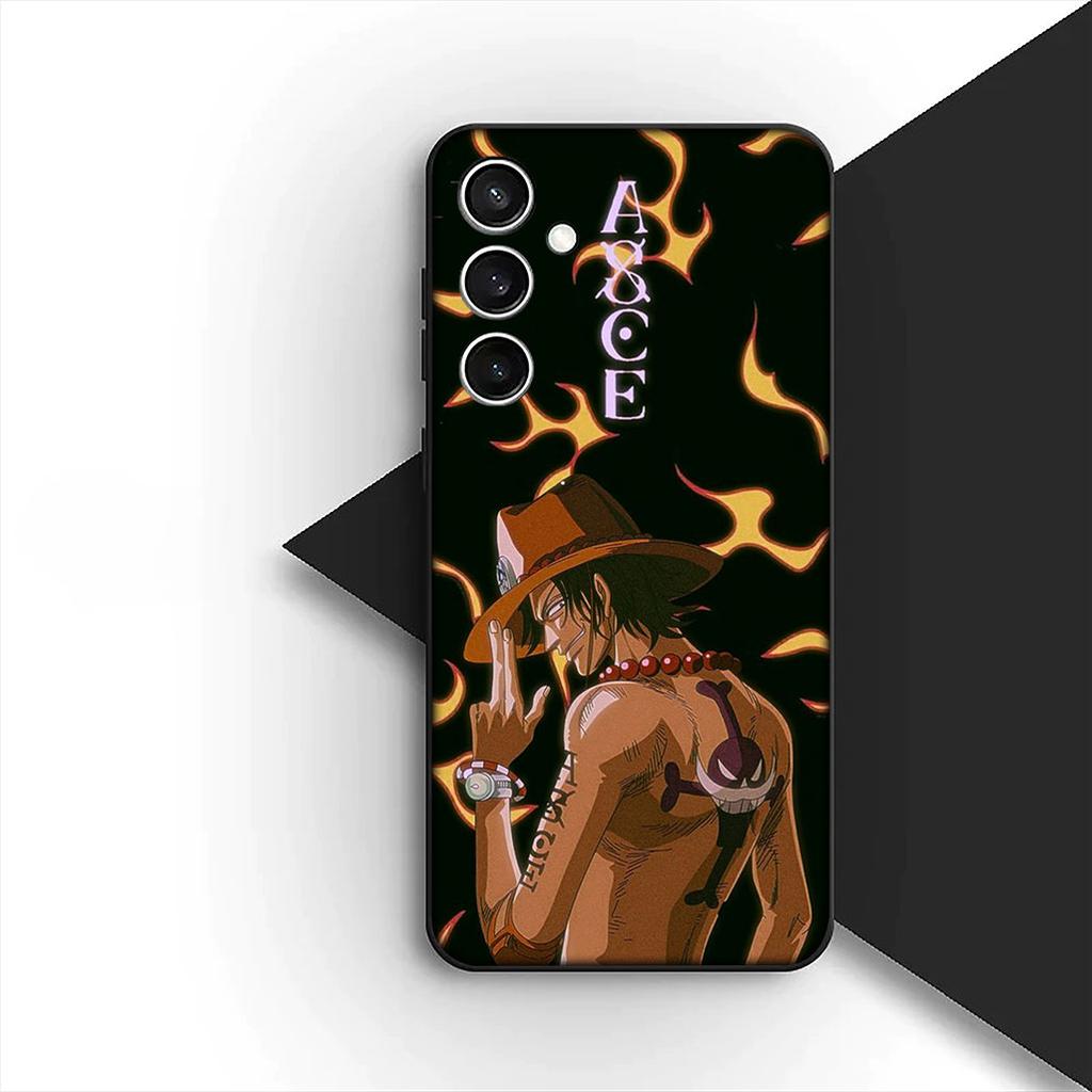 Чехол для телефона Portgas D Ace ONE Luffy PIECEs для Apple iPhone 17 14 15 16 Plus Pro Max 16E ProMax + 16Plus 14+ 16+ Защитный чехол
