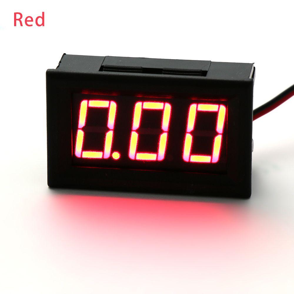 starting voltage Blue/Green/Red Club Car 5-120 Volt 24V 36v 48v Battery Gauge Digital Voltage Meter