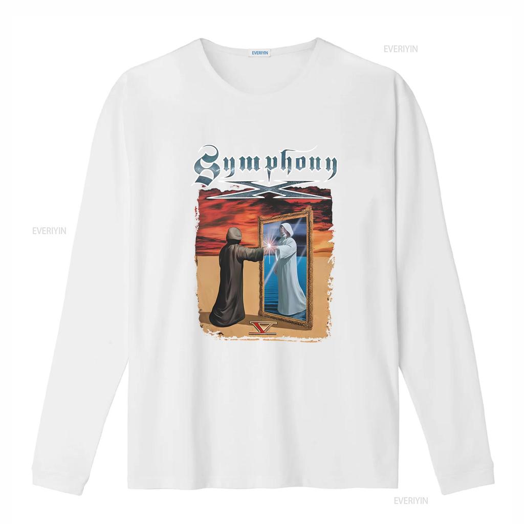 Symphony X V The New Mythology Suite Classic T Shirt Man Woman Design Size S 5XL vintage Washed Soft designer clothes Stretched
