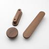 T-Shape Cabinet Handles Walnut Wood Wardrobe Handles New Kitchen Decoration  Cupboard Wardrobe