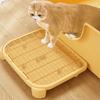 Cat Ramp for Litter Box Elevated Cat Litter Ramp Double Layered Litter Trapper with Filter Function for Small And Elderly Cats