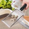 Falltail Stainless Steel Reptile Sand Substrate Scoop Shovel Sifter Fine Mesh Metal Reptile Litter Cleaner Scooper For Sand Bedding