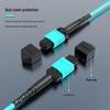 DASUNLIGHT MPO-MPO 12-Core OM3 Multimode Fiber Optic Patch Cable