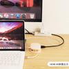 1to10 USB-концентратор Адаптер для преобразования HDMI Разъем Док-станция Расширительная док-станция 10в1 10 портов Зарядка 100WPD Выход HDMI-видео Компактный Милый Стильный