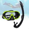 Snorkel Set Breathing Mask,Comfortable Wide View Diving Mask,Swimming Goggles for