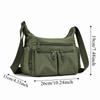 New Long Strap Shoulder Bag All-match Multi-pocket Crossbody Bag Durable Advanced Sense Messenger Bag For Girls Women