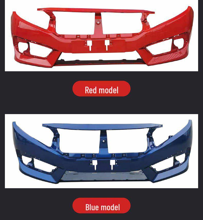 Совместим с передним и задним бамперами Honda Civic 2016-2018 годов выпуска.