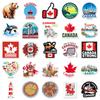 50 Canada Stickers: Travel, Outdoor Scenery & Famous Landmarks - Waterproof & Decorative