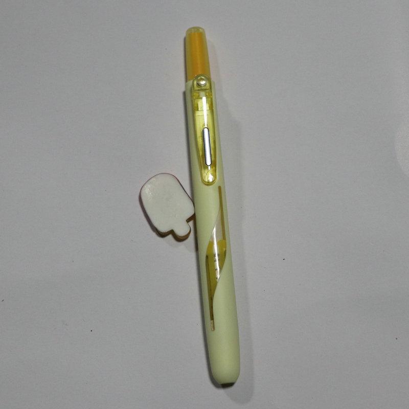 DianShi DS-8157 Colorful Clickable Fluorescent Pen - High Capacity for Students