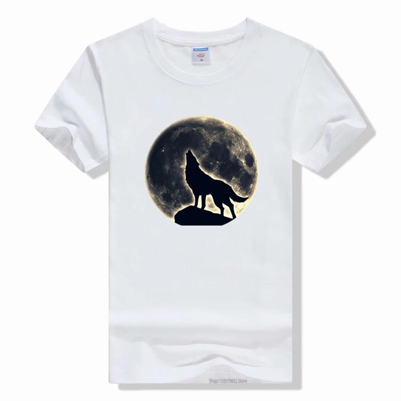 Wolf T-Shirt Print Tees Summer Short Clothing Fashion Harajuku Animal Tops Casual O-Neck T Shirt