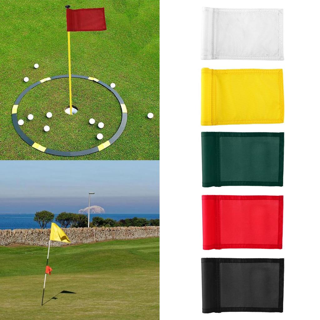 Putting Green Flags - Solid Color Flags, Golf Flags for Yard, Golf Pin Flags,