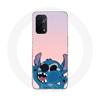 Case for Oppo A74 Stitch the Nose In the Air Pink Background