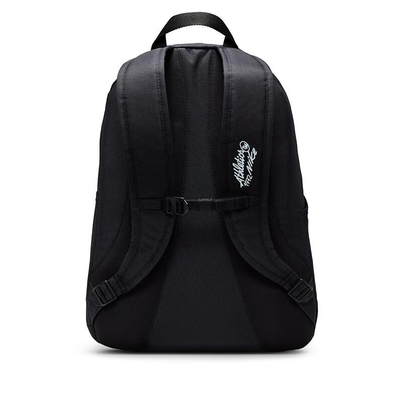 NIKE Travel Backpack, Large Capacity Sport Bag, Laptop Backpack, Casual Bag HF7722-010, Black
