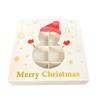 1Pcs Chocolates Cake 16 Grids Christmas Candy Box Window Box Packing Box Baking Gift Box