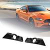 Front Fog Light Cover Trim For Ford Mustang 2015-2017 Carbon Fiber Accessories