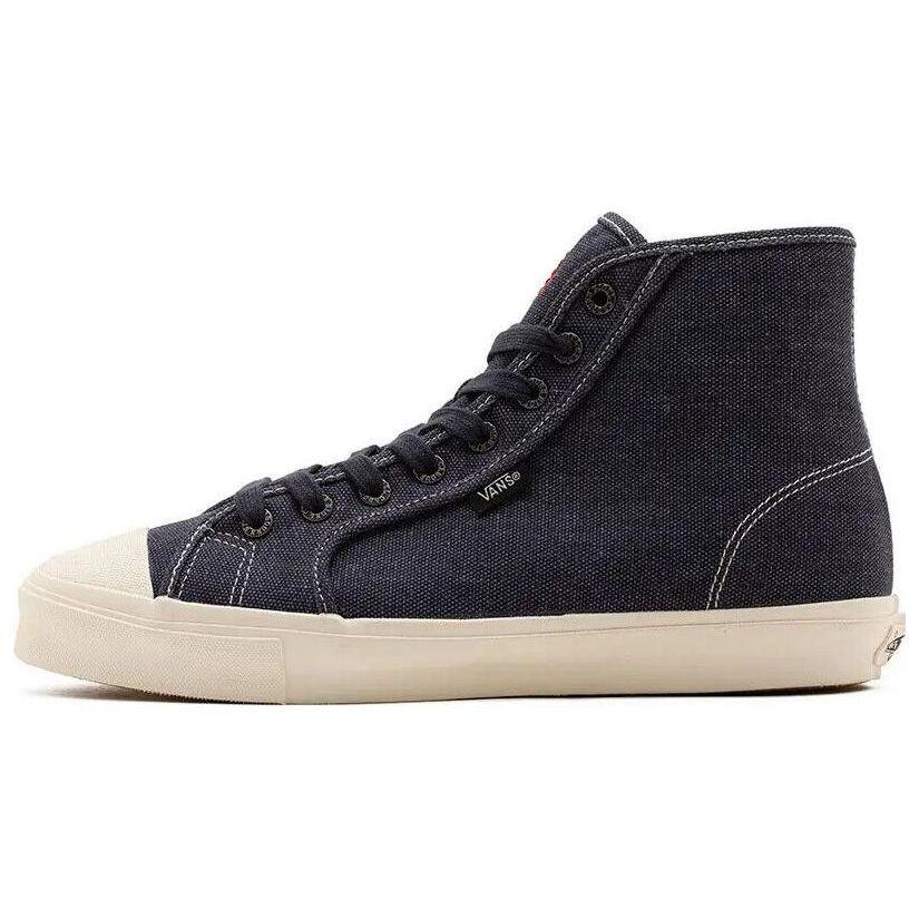 Nigel Cabourn X Vans OG Style 24 LX High Denim Unisex Sneakers Blue Black-Navy VN0A5HUT9X4