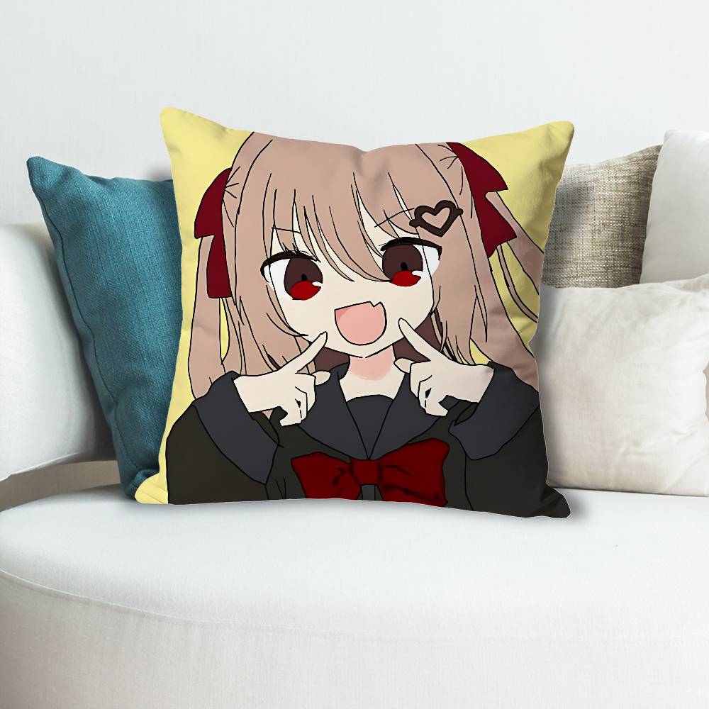 Чехлы для подушек Neuro SSama EEvil Vtuber для спальни, гостиной, дивана, домашнего декора, полиэстеровая наволочка на молнии