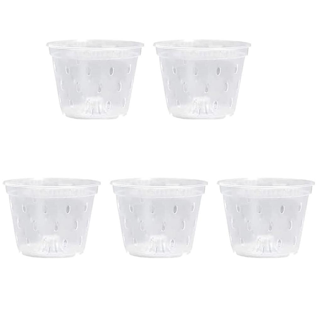 5-дюймовые прозрачные горшки для орхидей, прозрачная долговечность, долговечность