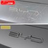 Dnprv2 Для BYD Seal U Sealion 6 Song Plus 2024 Автомобиль Черный Самурай Логотип Черненая Крышка Наклейки для Украшения Экстерьера Автоаксессуары