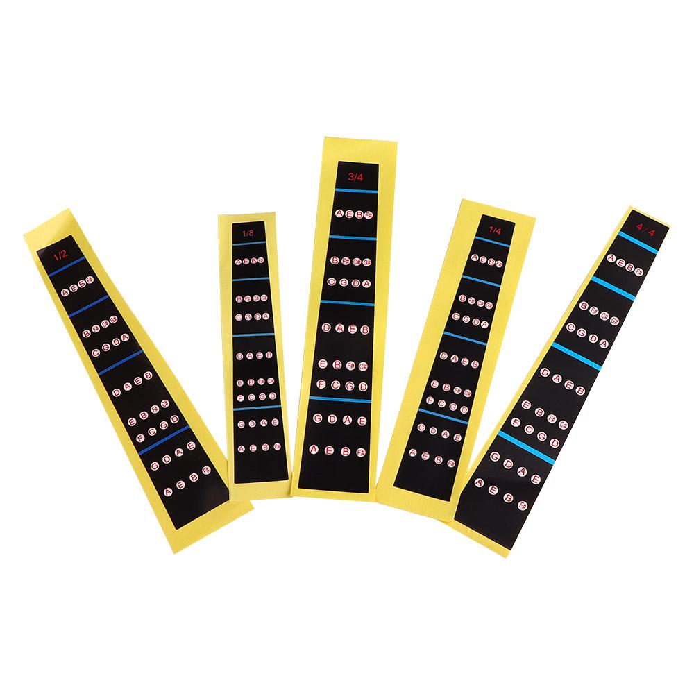 Beginners Music Tools Marker Practice Fiddle Finger Label Violin Sticker Scale stickers notes Cello
