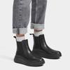 Fashion Boots LEATHER FLATFORM CHELSEA BOOTS All Black [Fitflop] F-MODE