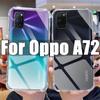 Прозрачный чехол для телефона Oppo A72, прозрачный чехол из ТПУ для Oppo A 72 6,5 дюйма CPH2067, противоударные чехлы с защитой от царапин