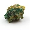 Stones and Minerals. Bournonite + Bindheimite + Malachite. 190.30 Ct. Combe Guichard, Prunières, Isère, France.