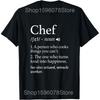 Funny Chef Cooking Lovers Culinary T Shirts Men Women Pure Cotton Humor Streetwear Tee Shirt Short Sleeve Unisex Loose Clothing