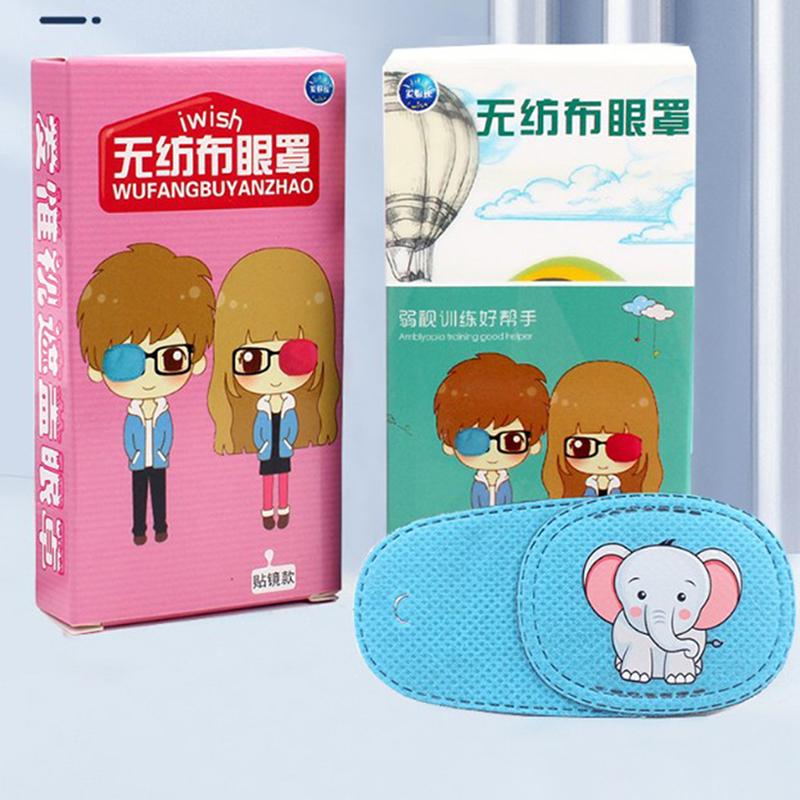 6 шт., детские окклюзионные медицинские повязки для ленивых глаз, тени для век, уход за зрением