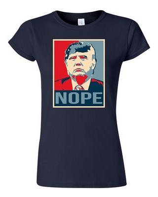 Дональд Трамп Младший Нет 2016 Голосуй Президент Кампания Политика DT Футболка Унисекс