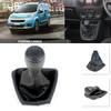 5-ступенчатая ручка переключения передач и чехол из ПУ-кожи для Fiat Fiorino 2016 2017 2018