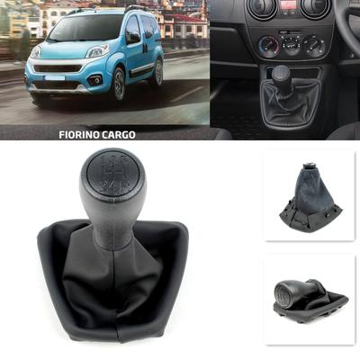 5-ступенчатая ручка переключения передач и чехол из ПУ-кожи для Fiat Fiorino 2016 2017 2018