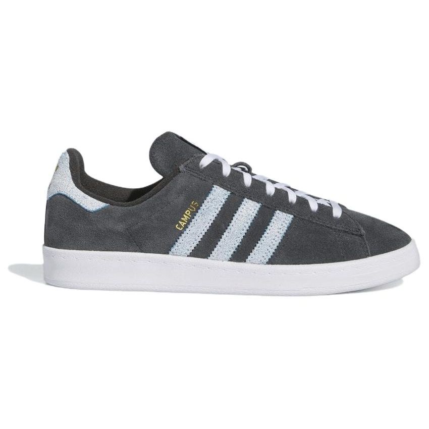 Adidas Кроссовки унисекс Campus ADV Carbon Light Blue Серо-облачно-белые ID8446