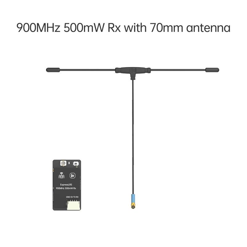 iFlight ExpressLRS ELRS 500mW Single Antenna Receiver ELRS 900MHz 500mW RX / ELRS 2.4GHz 500mW RX for FPV Parts