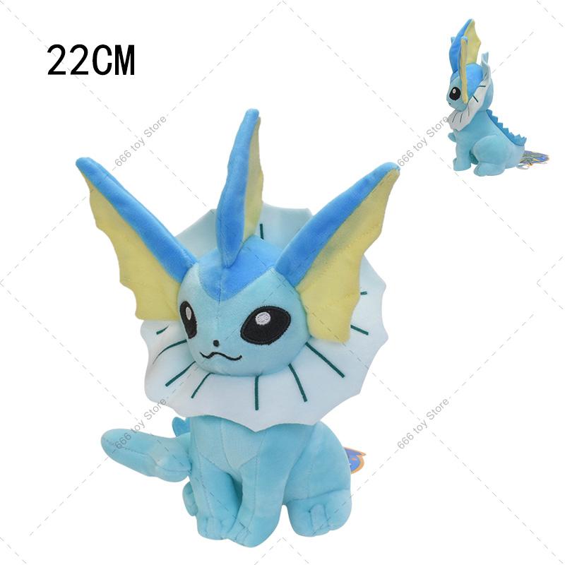 Plush Eevee Vaporeon Jolteon Glaceon Flareon Umbreon Sylveon Espeon Leafeon Stuffed Peluche Dolls Gift Toys