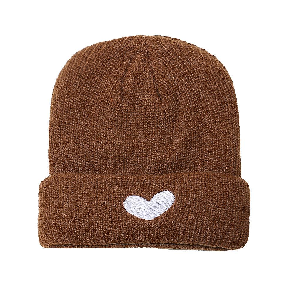 Осенне-зимние шапки для женщин, корейская версия универсальной шерстяной шапки-пуловера, зимний теплый и ветрозащитный головной убор, вязаные шапки для мужчин