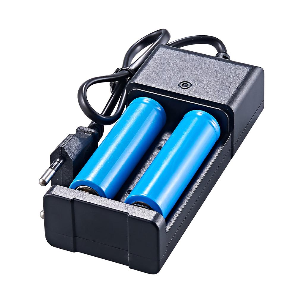 Зарядное устройство для аккумуляторов 4,2 В, электронная зарядка со светодиодным индикатором, портативная защита от обратной полярности для путешествий, домашняя зарядка