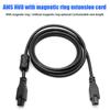 1 шт. Удлинительный кабель AMS для 3D-принтеров Bambu Lab X1/P1, AMS HUB 1M 2M 6-контактный с удлинительным кабелем с магнитным кольцом