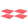 Roll Cake Mat Prevent Stick Food Grade Silicone Flexible Baking Mold Dehydrator Mat with Raised Edge for Biscuits