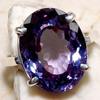 Purple Gemstone Wedding Ring