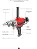 Anjie Shun High-Power Dual-Use Diamond Core Drill for Wet/Dry Concrete Drilling, Handheld/Desktop Air Conditioner Hole Machine