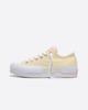 Women's Sneakers Converse All Star Lift Low top Canvas Shoes Women's Light Yellow