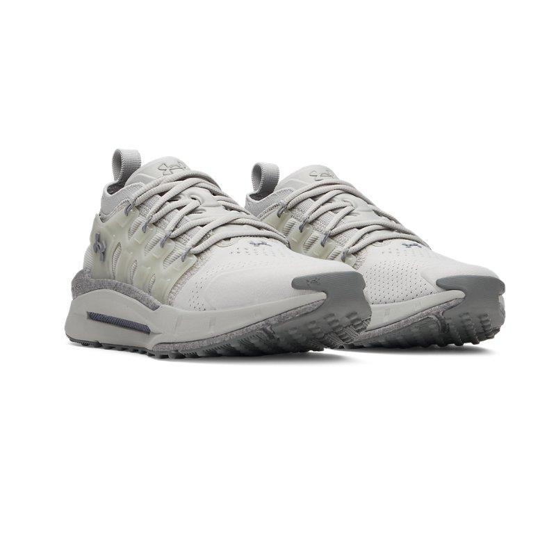 Under Armour Breathable Cushioned Low Top Lifestyle Shoes Women Titanium Gray 6007184-069