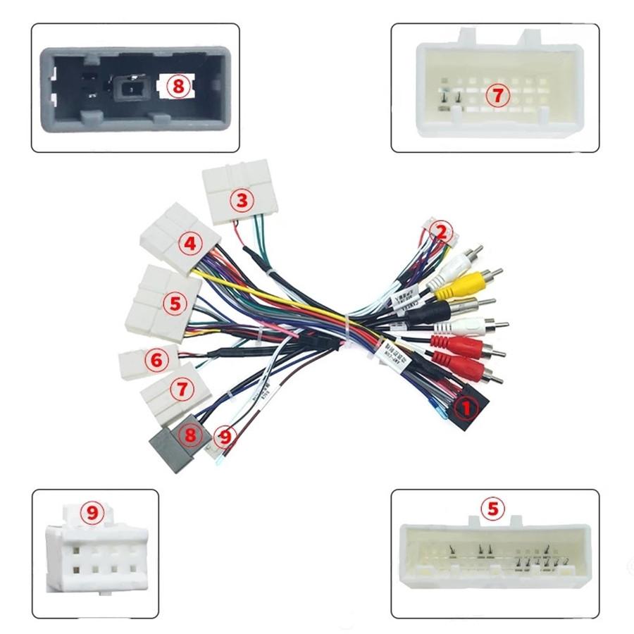 16Pin Harness w/Canbus For Nissan X-TRAIL/Tiida