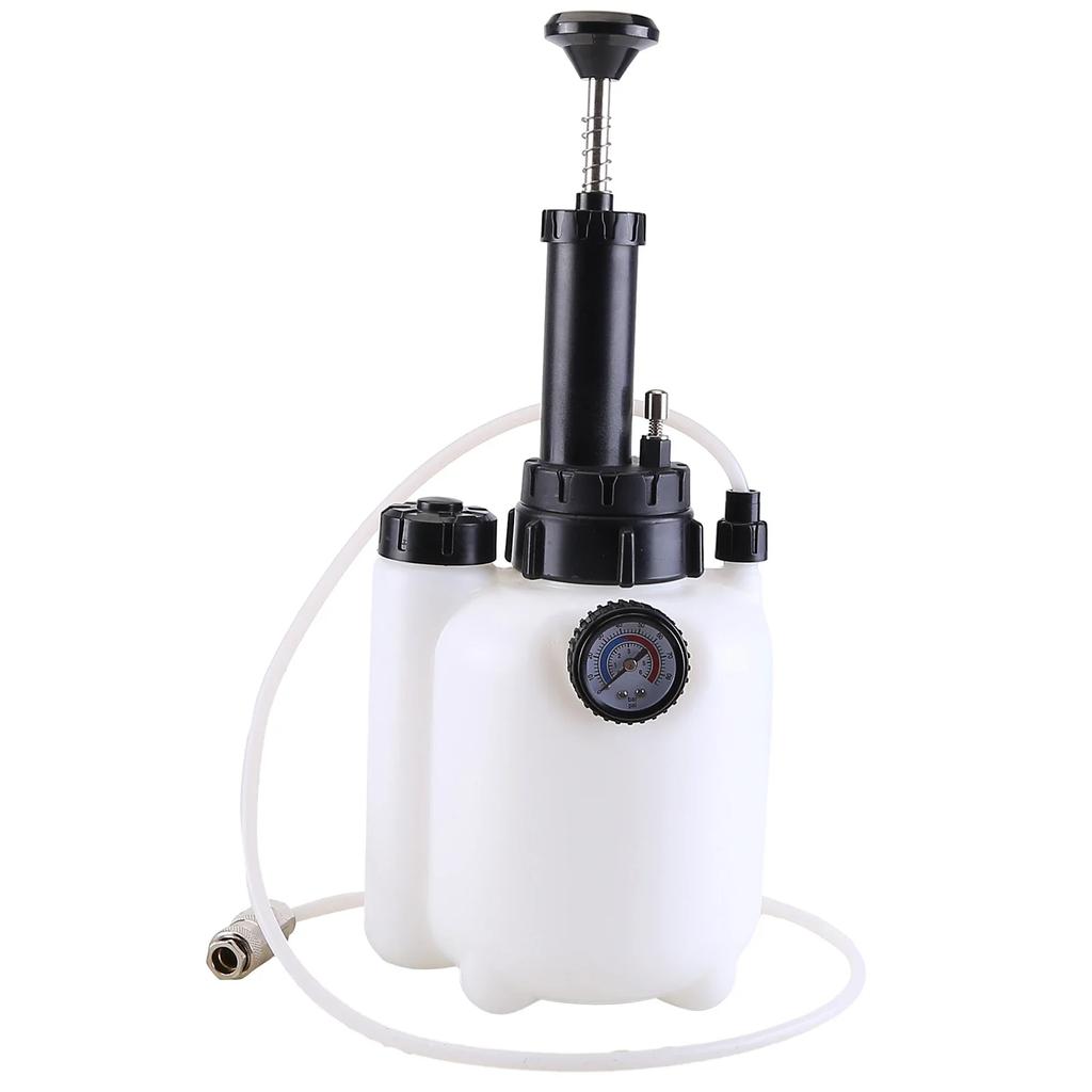 Manual Car Brake Fluid Replacement Bottle Clutch Oil Pump Brake Fluid Pressure Relief 3L Tools Plastic