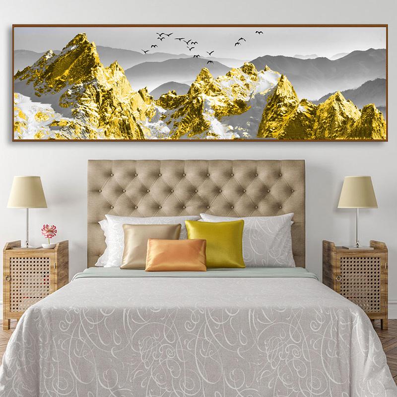 Картины с природными пейзажами, снегом, горами, озерами, плакатами и принтами, настенные художественные изображения, современная спальня, гостиная, домашний декор