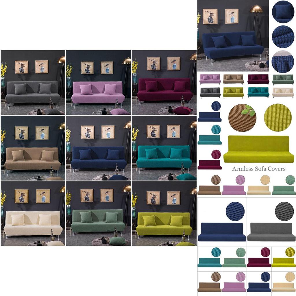 Мягкий и прочный эластичный чехол для дивана идеально подходит для полных раскладных бескаркасных футонов