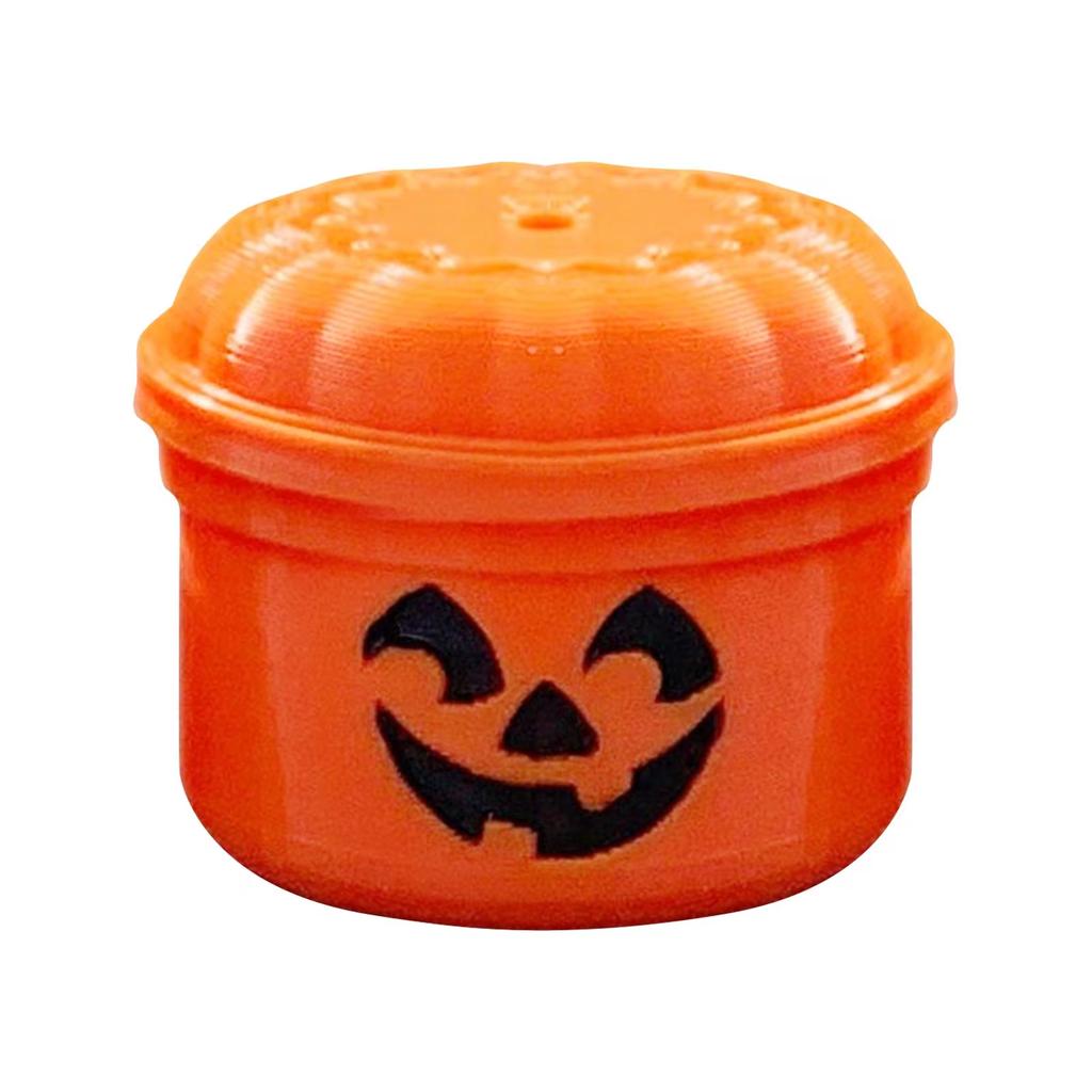 Pumpkin Bucket Halloween Pumpkin Buckets Small Treat Trick Or Buckets Holder Pail Mini Kids Basket Plastic Lantern Baskets